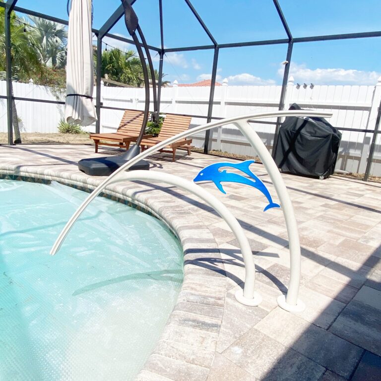 Lollipop Blue Dolphin Artistic Rail