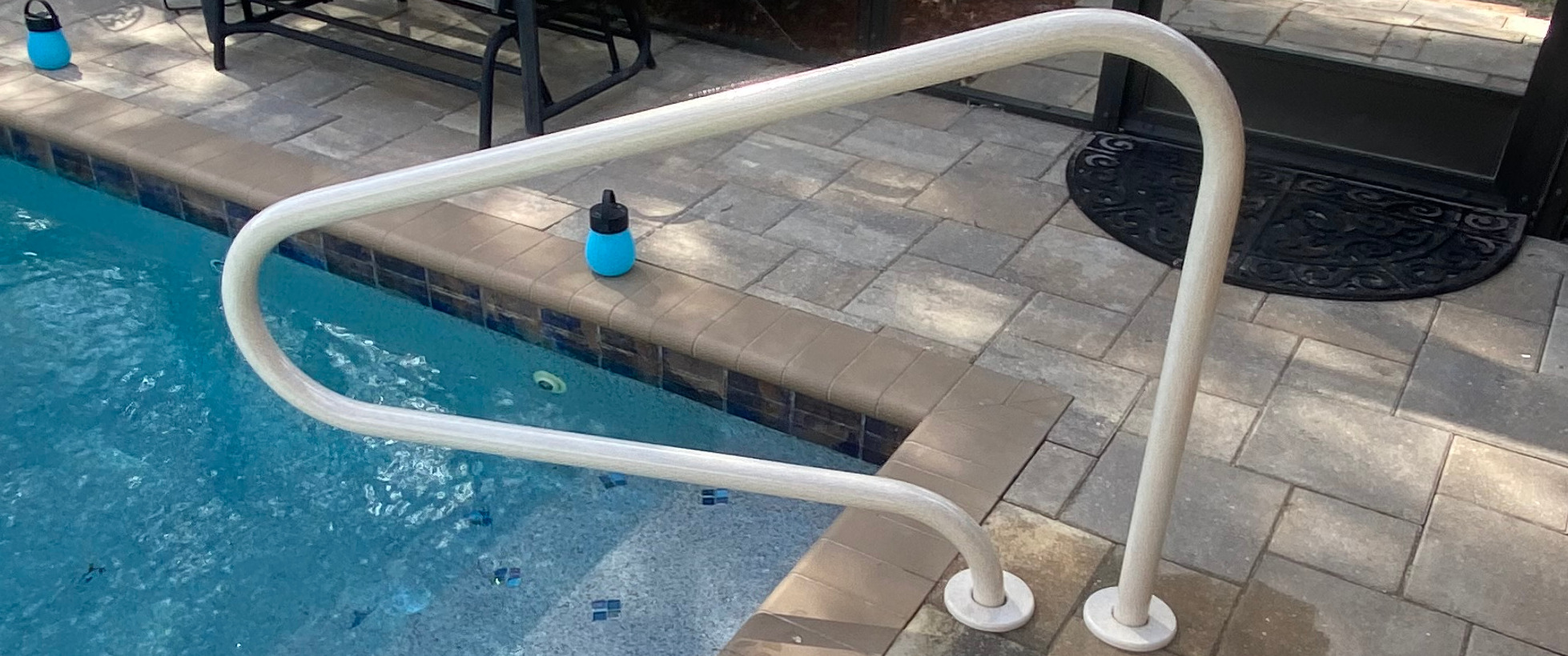 Designer Pool and Spa Rails Arrowhead Metal Art Designs Artistic