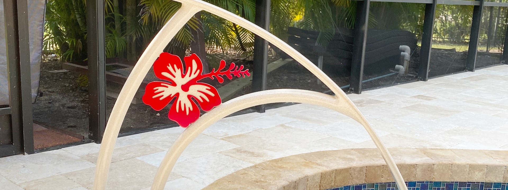 Pool Artistic Star Fish Arrowhead Metal Art Designs Artistic